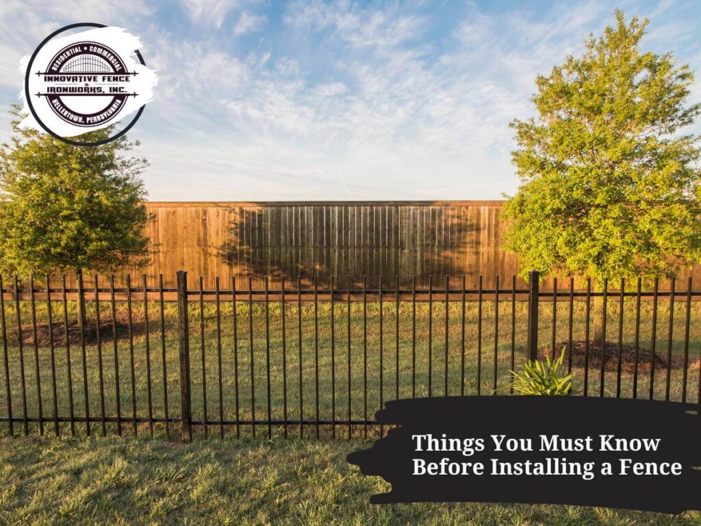 8 Things You Must Know Before Installing a Fence on your property